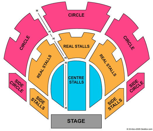 Brighton Concert Hall End Stage Seating Chart